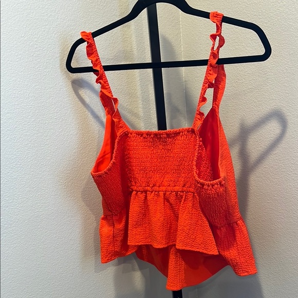 Forever 21 Orange Tie Front Camisole - Picture 3 of 3